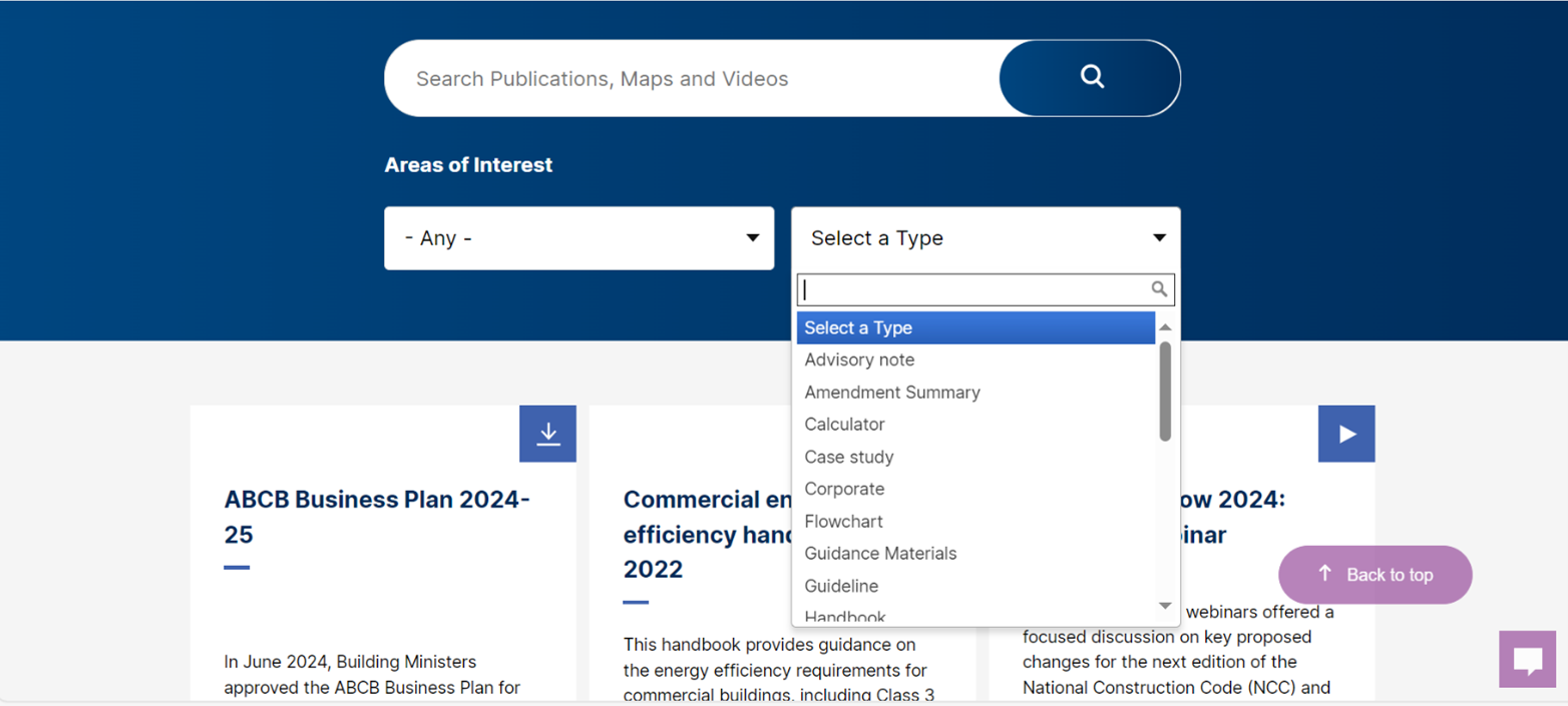 Image of the type of resource filter.